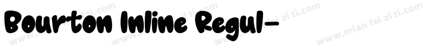 Bourton Inline Regul字体转换